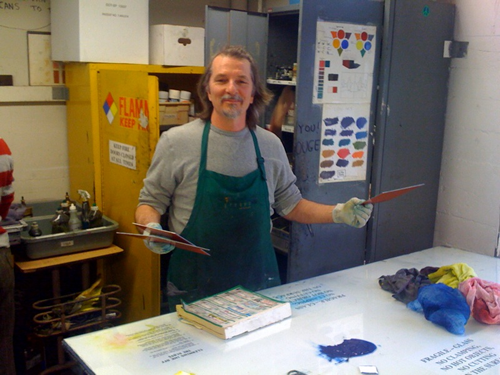 Rich Aubin the Printmaker